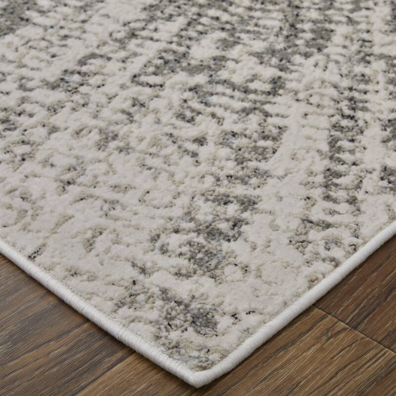HomeRoots Abstract Mid-Century Rectangle Area Rug - 180.00 in. x 144.00 in. x 0.39 in.