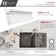 preview thumbnail 14 of 54, STYLISH Multipurpose Over Sink Roll-Up Dish Drying Rack