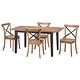 preview thumbnail 9 of 13, Simple Living Constance Solid Wood X-Back Dining Chairs (Set of 2)