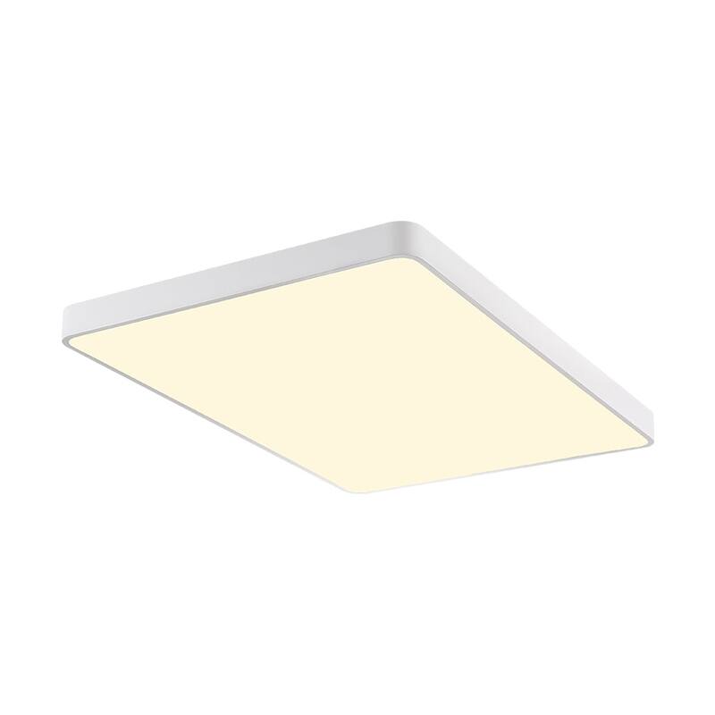 Dimmable LED Wide Rectangular Flush Mount Light 33.9 in