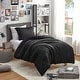preview thumbnail 12 of 15, Coma Inducer® Love Thick® - Springtime Oversized Comforter Set Twin XL - Black