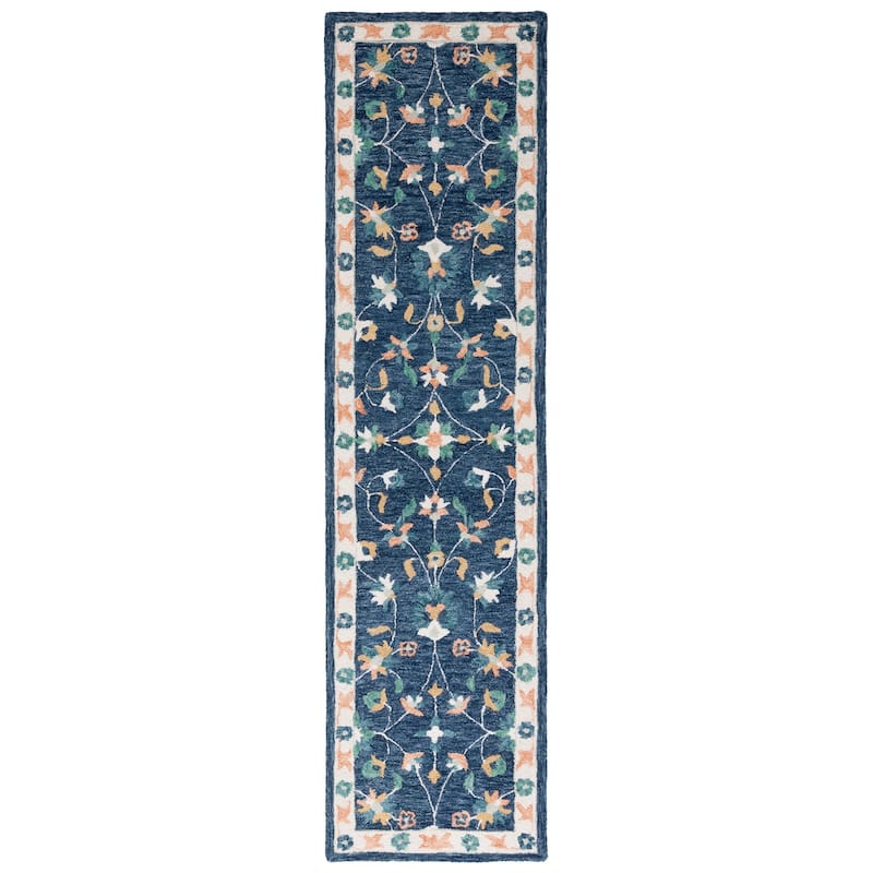 SAFAVIEH Handmade Micro-Loop Nikola Oriental Wool Rug