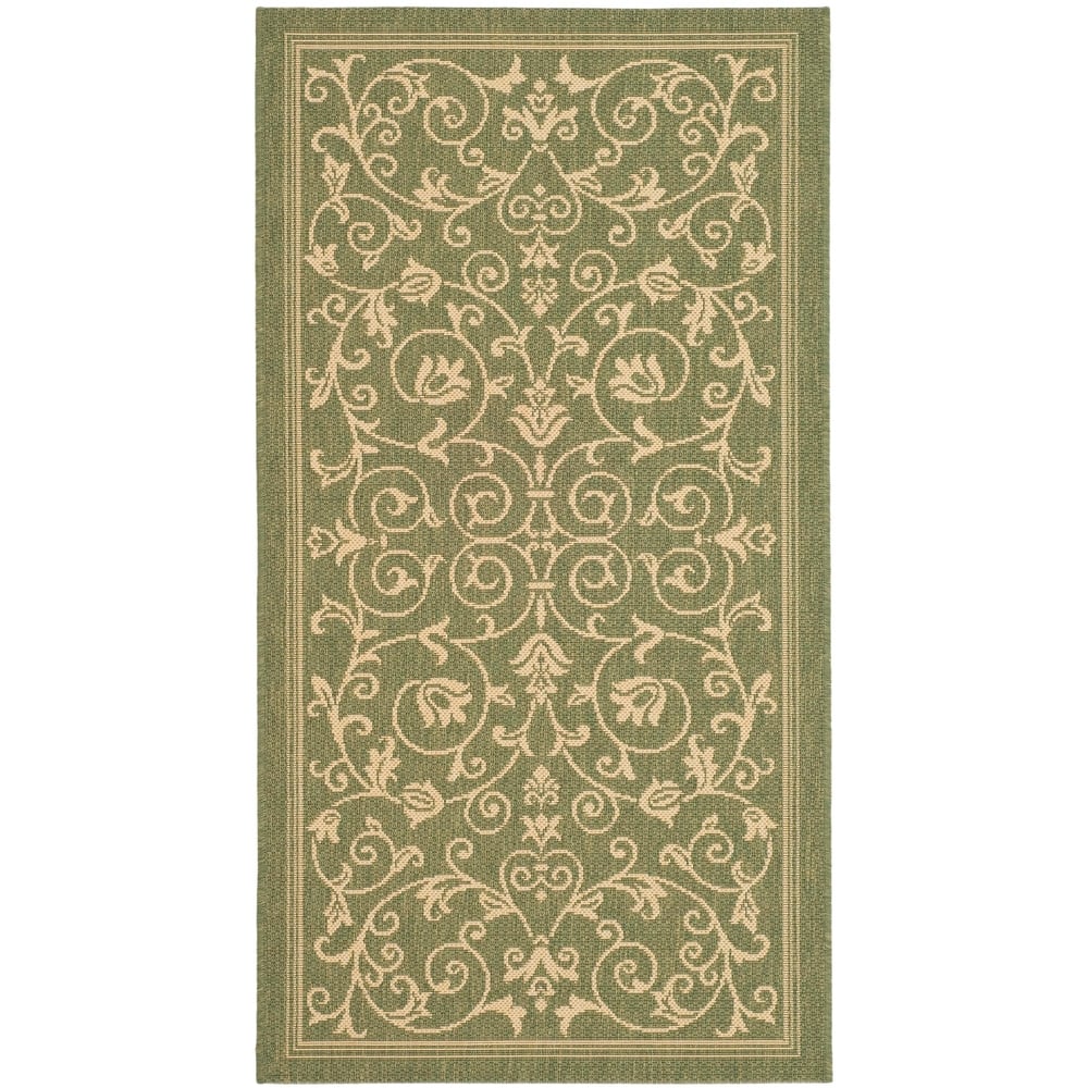 SAFAVIEH Courtyard Miljeta Indoor/ Outdoor Waterproof Patio Backyard Rug