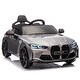 preview thumbnail 8 of 58, BMW M4 12v Kids ride on Painting toy car 2.4G W/Parents Remote Control,Three speed adjustable,Rear wheel shock absorption White