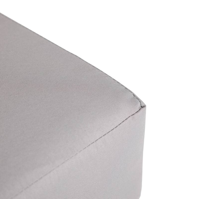 Outdoor 7-Piece Modern Patio Sectional Sofa Set Aluminum Frame W/ Coffee Table for Outdoor Summer Porch Backyard