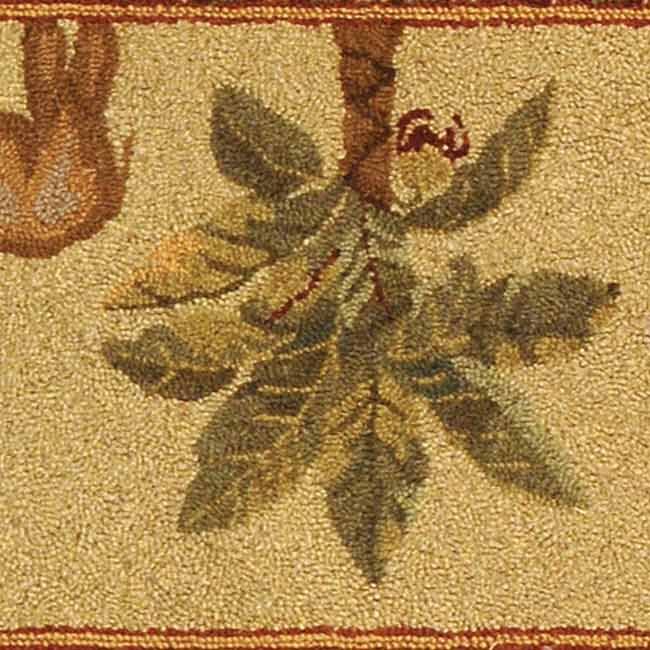 SAFAVIEH Handmade Chelsea Brielle French Country Wool Rug