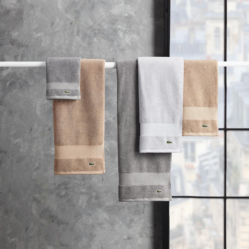 Lacoste Heritage Supima 100% Cotton Hand Towel