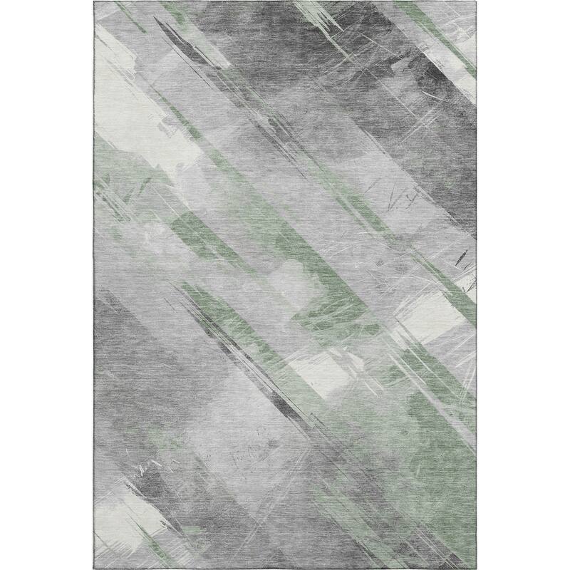 Premium Washable Super Soft Abstract Stripe Mayfield Rug