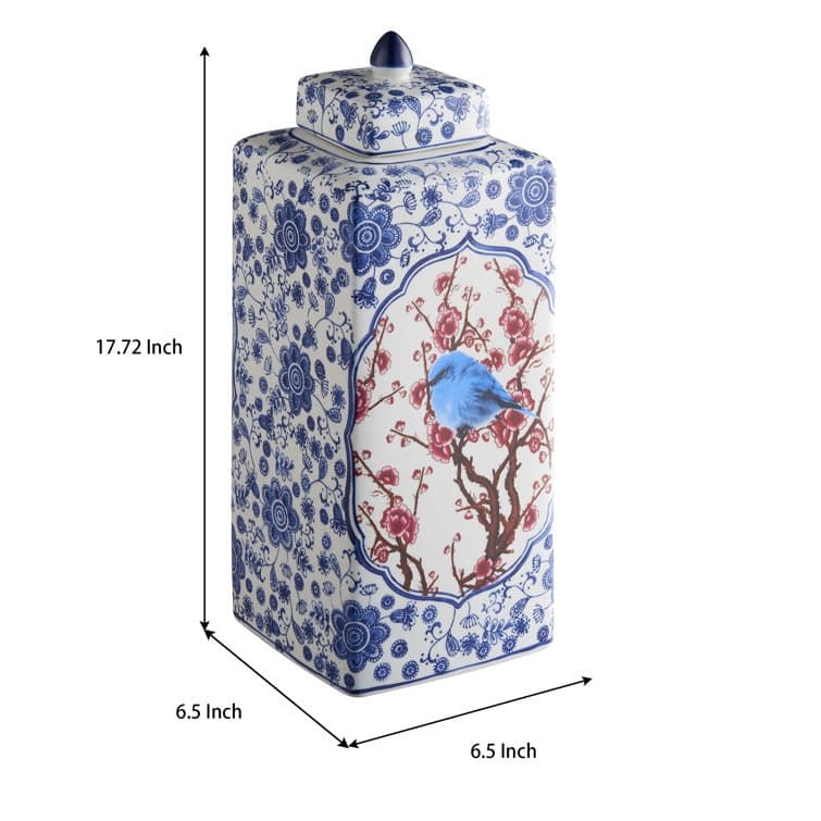 Acroma Handmade Modern Ceramic China Planter - 6.69*6.69*15.94