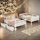preview thumbnail 3 of 19, Twin over Twin Bunk Bed, Convertible into 2 Twin Beds