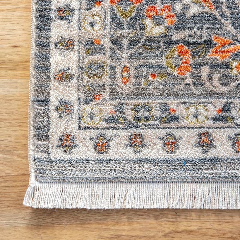 Nuloom Penny Vintage Floral Medallion Area Rug