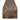 9' Brown Shimmering Leaves Embroidered Table Runner