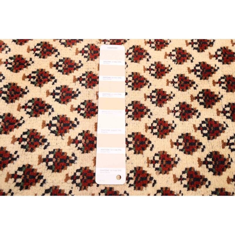 ECARPETGALLERY Hand-knotted Royal Mahal Cream Wool Rug - 5'8 x 7'11