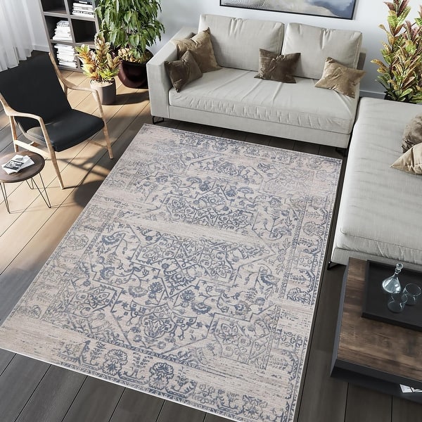 Arshs Fine Rugs Boho Chic Distressed ...