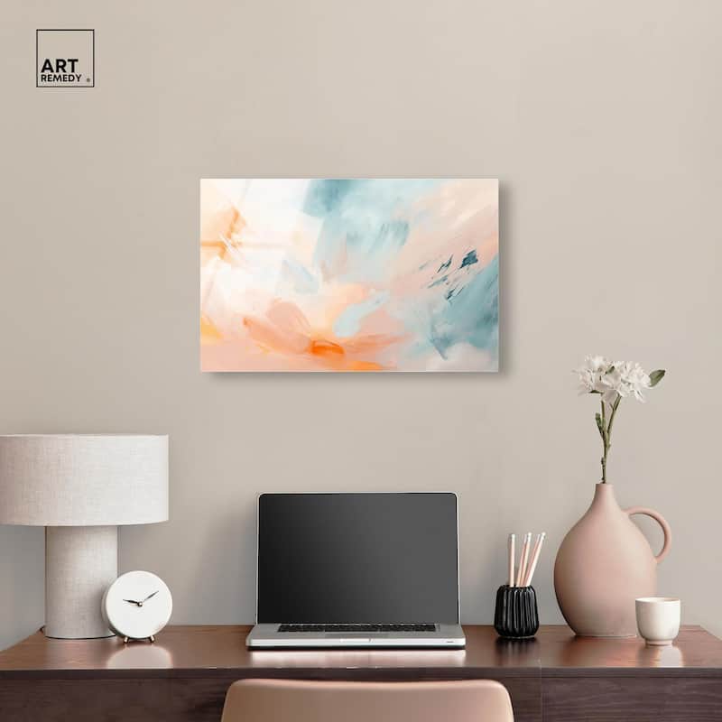 Sunrise Palette I Acrylic by Art Remedy, Ready to Hang