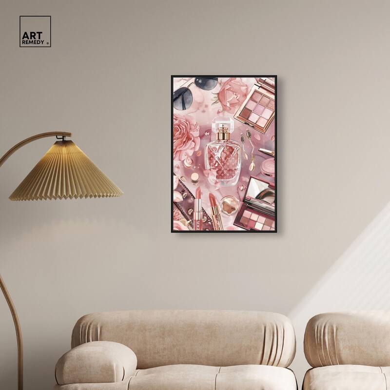 Glam Sparkle Lay Out II Canvas by Art Remedy