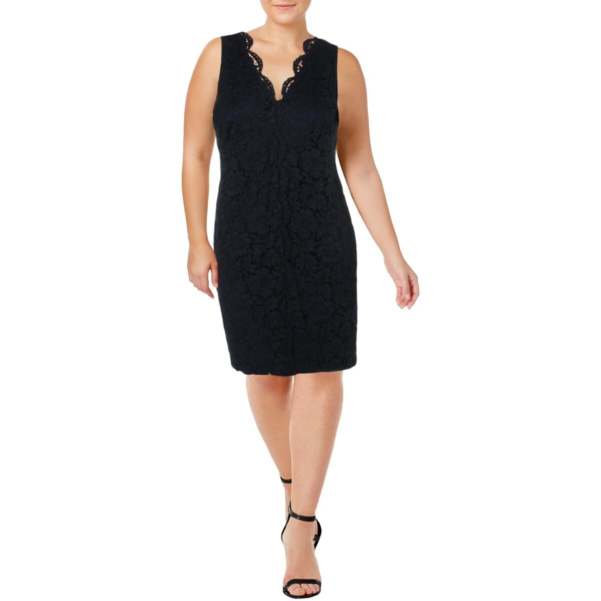 donna karan lace dress
