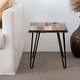 preview thumbnail 70 of 80, Greenage Reclaimed Wood End Table Living Room Night Stand Use