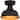 Vaxcel Lighting T0770 Cody 11" Wide Semi-Flush Outdoor Ceiling Fixture - Oil Rubbed Bronze / Light Gold
