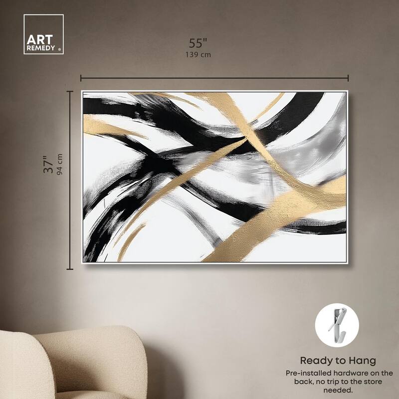 Midas Arc II Canvas by Art Remedy