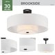 preview thumbnail 35 of 48, Hunter + Jasmine Roth Fandelier 30" Brookside Ceiling Fan w/ LED Light, Handheld Remote, Chandelier