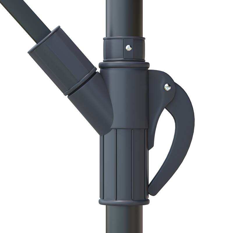 Corvus Vera 10-foot Offset Cantilever Hanging Canopy Patio Umbrella