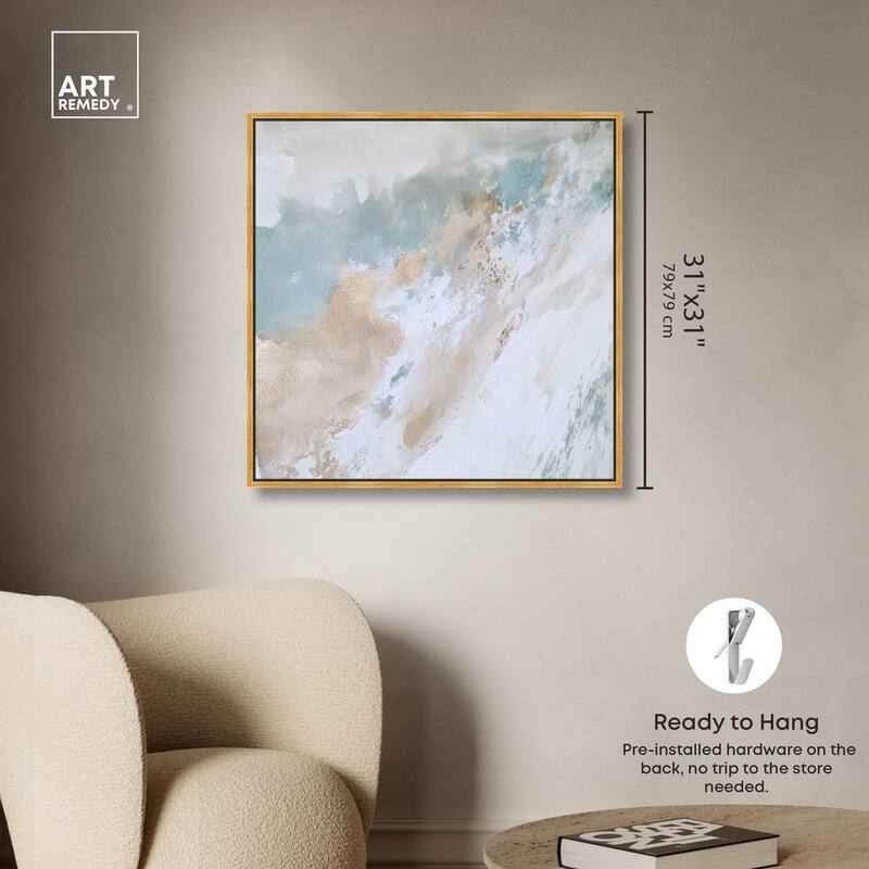 Sandy Mirage Canvas by Art Remedy