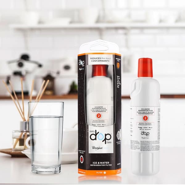 3PCs EveryDrop Whirlpool W10413645A EDR2RXD1 FILTER2 Refrigerator Water