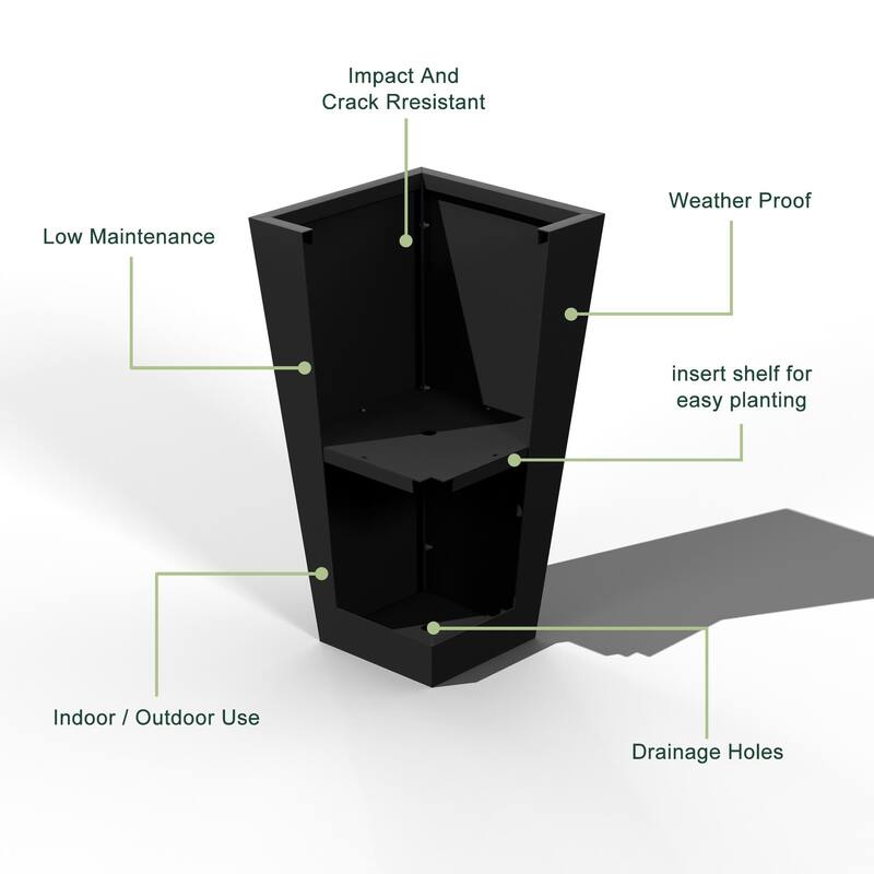 Metal Planters for Outdoor Plants Planter Box