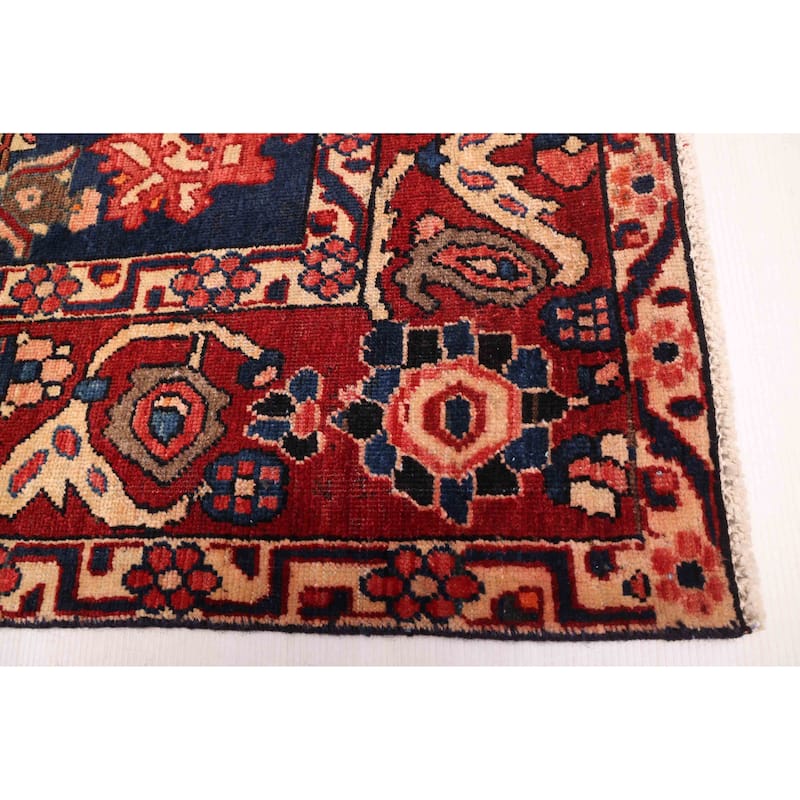 ECARPETGALLERY Hand-knotted Kayseri Vintage Red Wool Rug - 6'8 x 10'0