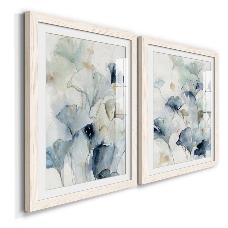 Indigo Ginkgo I-Premium Framed Print - Ready to Hang