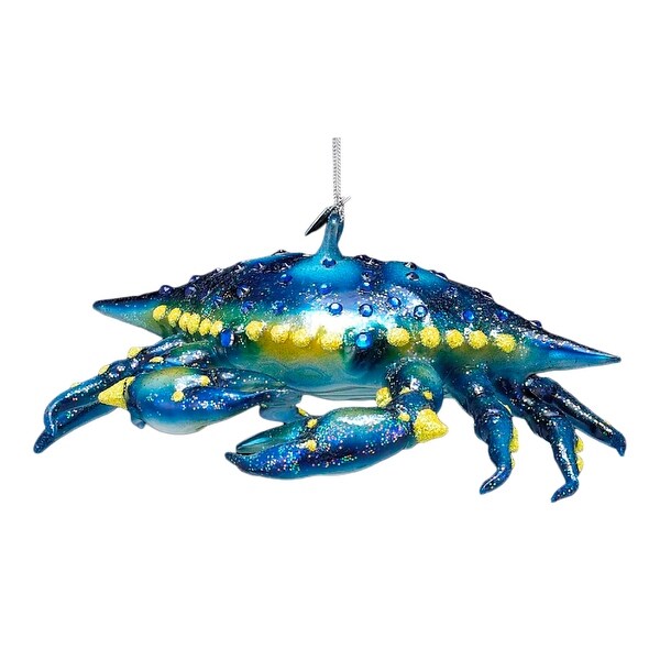 Shop Kurt Adler Noble Gems Jeweled Blue Crab Noble Gems ...