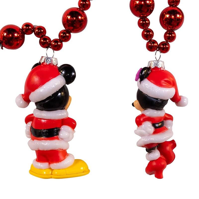 Kurt Adler 4-Foot Mickey and Minnie Lighted Garland