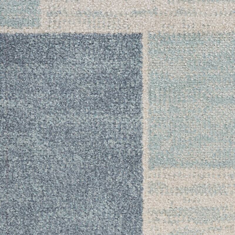 Midi Power Loomed Geometric Modern Area Rug By HomeRoots - 120' X '26' X '0.25