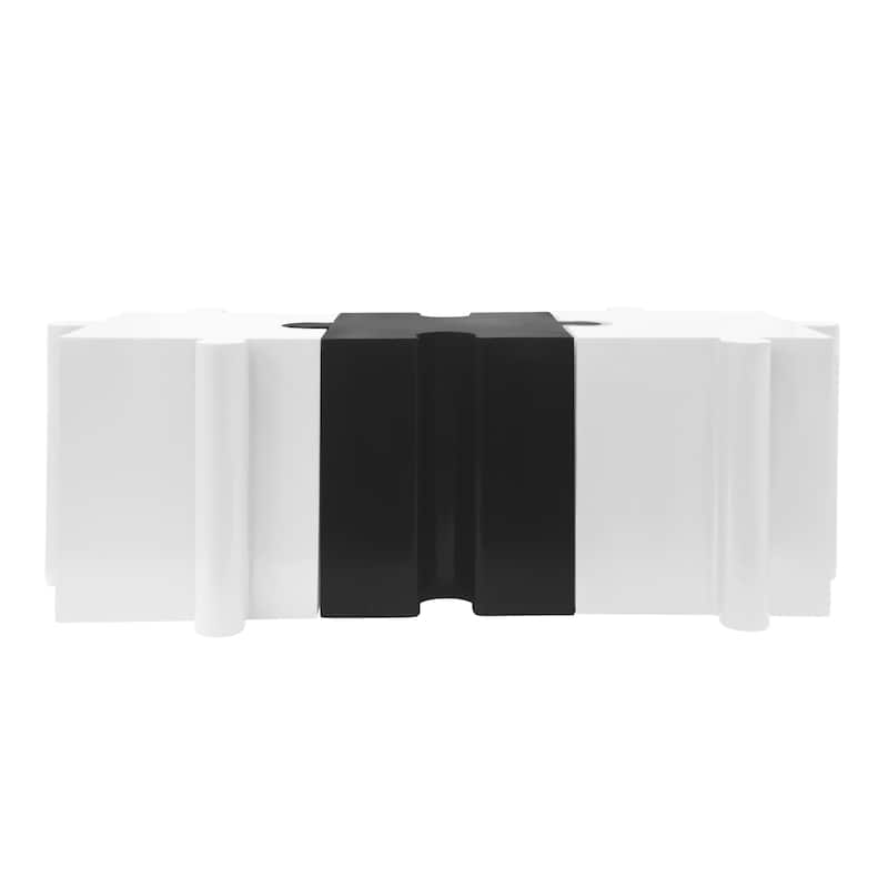 Christopher Knight Home - Mandy Modern Outdoor Side Table with Modular Concave Edge Design
