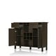 preview thumbnail 12 of 10, Furniture of America Madrid Contemporary 5-shelf Buffet