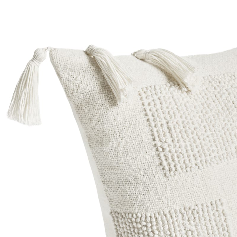 Villa by Classic Home Packer 22" Linen Blend Throw Pillow