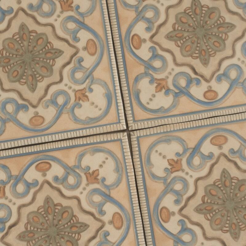 Apollo tile 6" x 6" Terralis Matte Taupe-blue Terracotta Porcelain Tile (4.65 sq ft/case) - 19 Pack