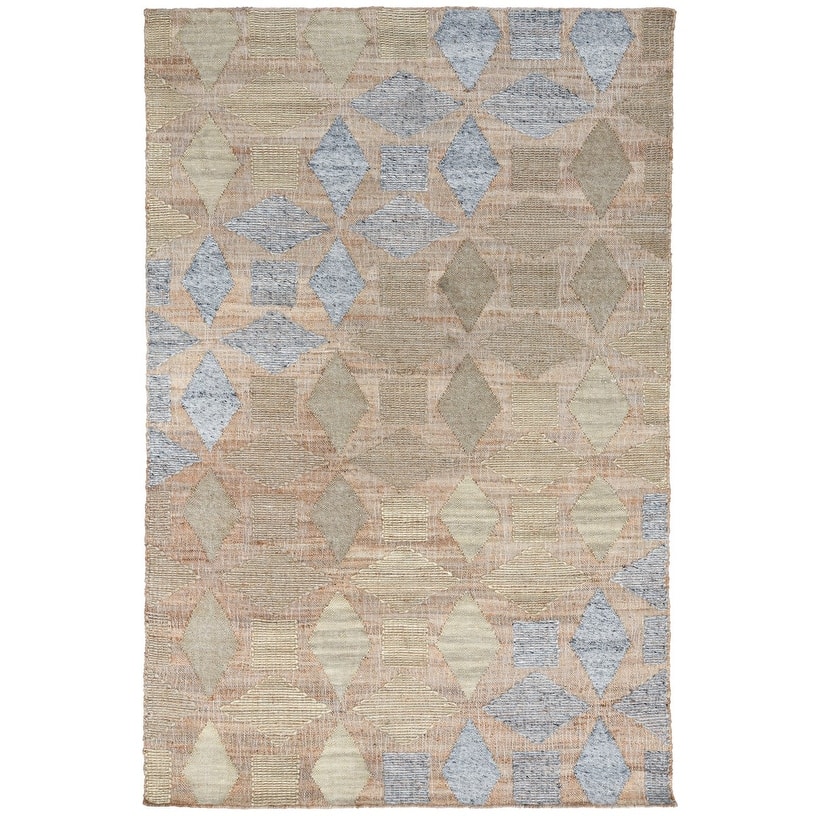 Jules Natural Multi Handwoven Area Rug by Kosas Home