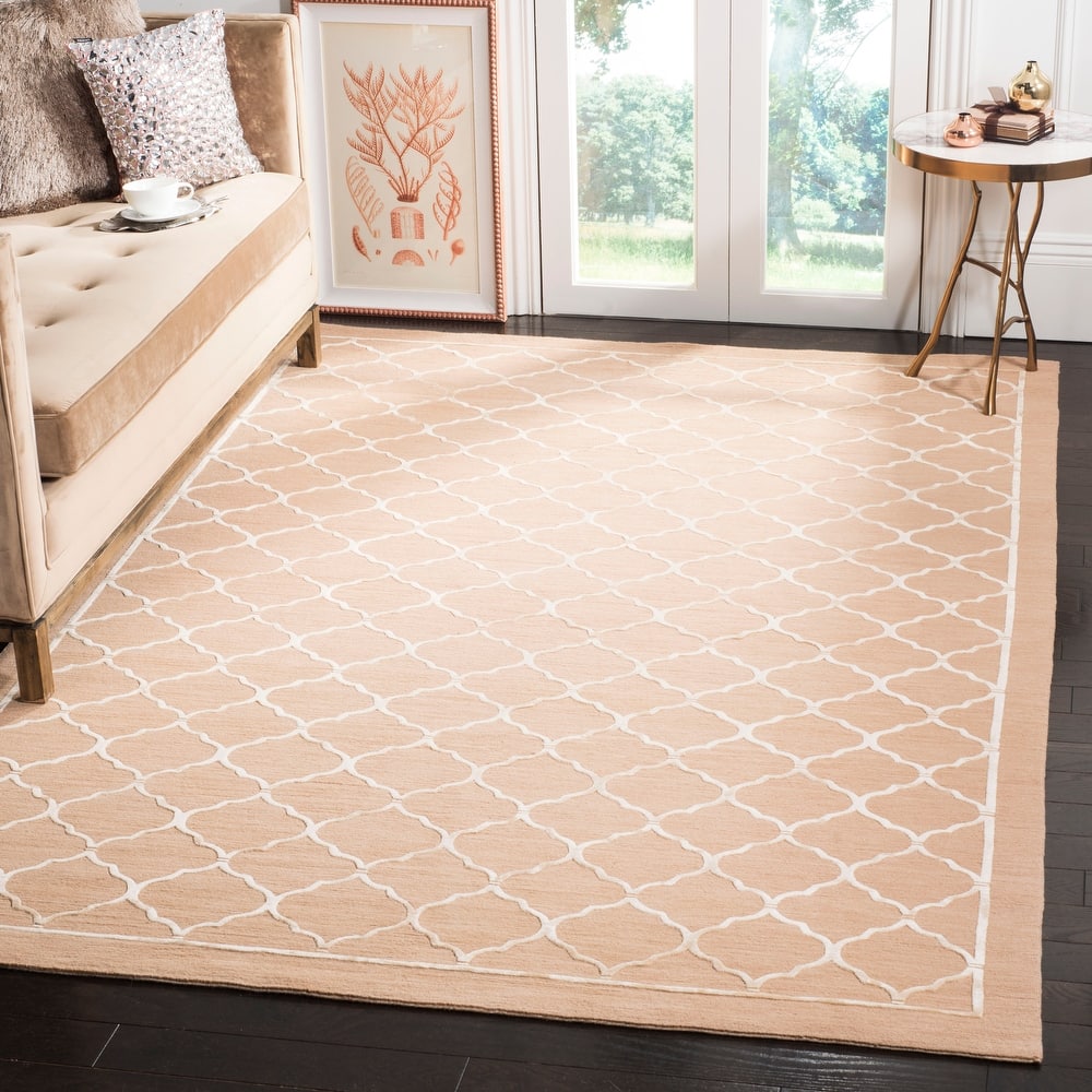 SAFAVIEH Couture Hand-knotted Tibetan Agapia Modern Wool Rug