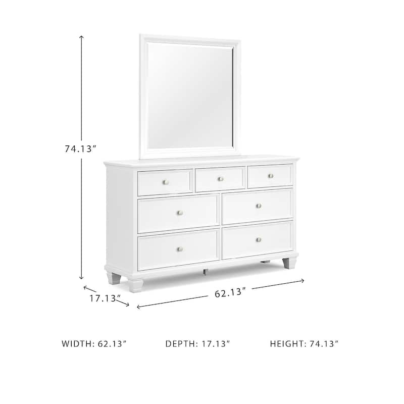 Signature Design by Ashley Fortman Dresser and Mirror