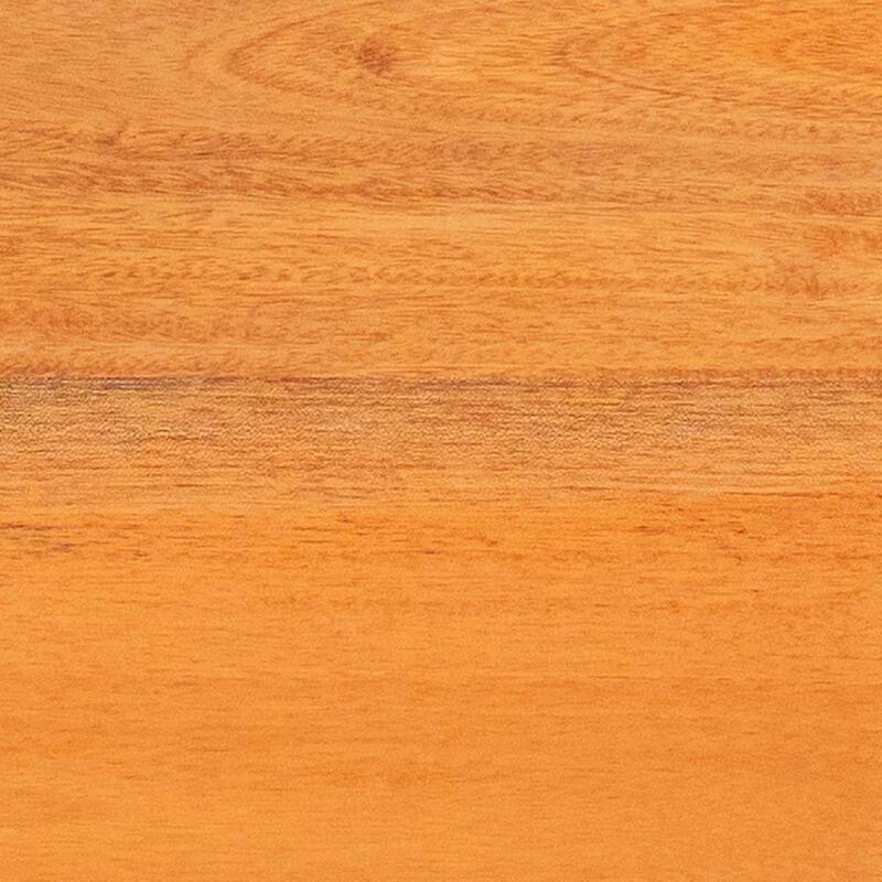 vidaXL Side Table Natural 23.82 x 11.81 x 24.02 in Solid Mahogany Wood - 23.82 x 11.81 x 24.02 in