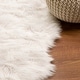preview thumbnail 107 of 155, Silver Orchid Parrott Faux Fur Sheepskin Area Rug