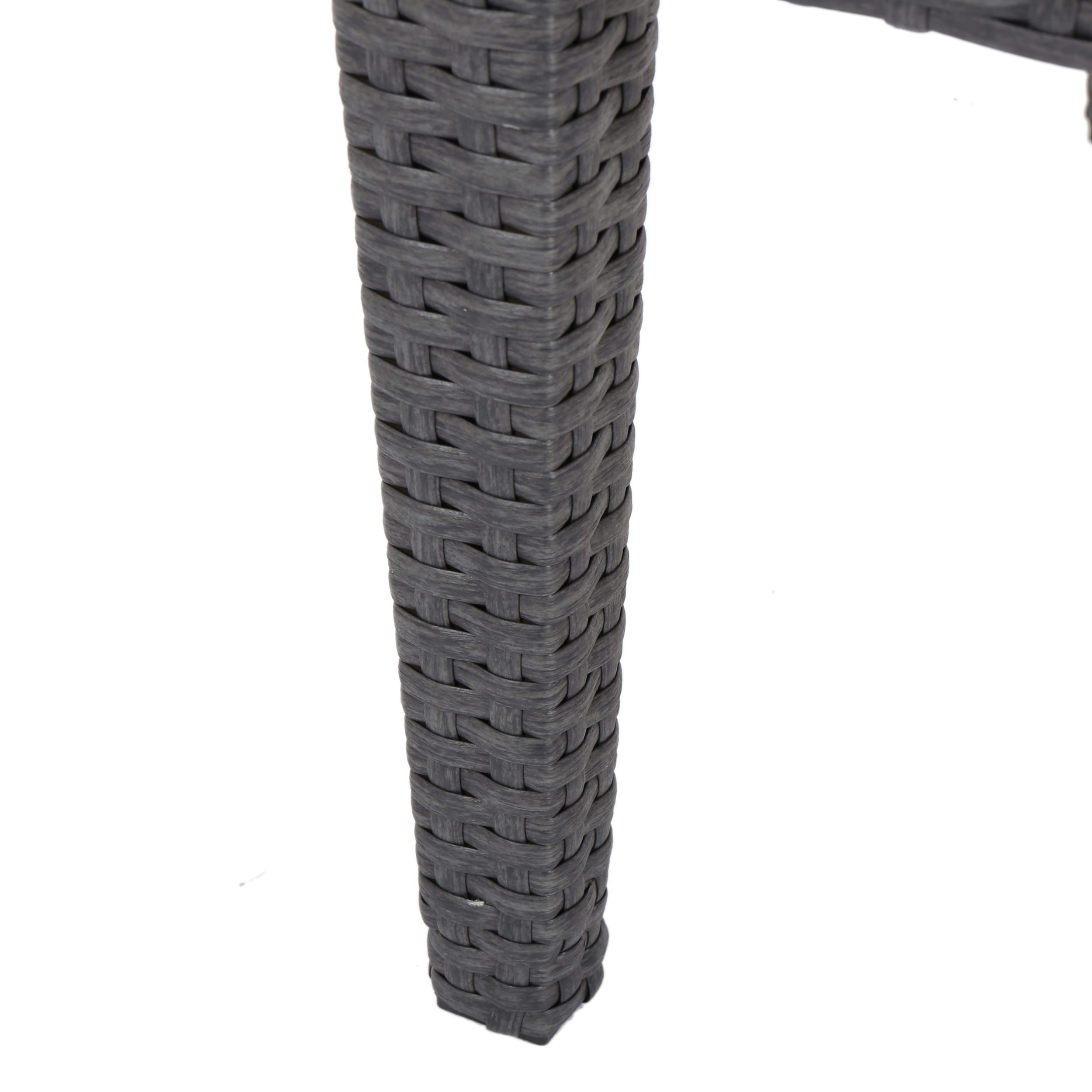 Christopher Knight Home Antibes Outdoor Wicker Side Table-image