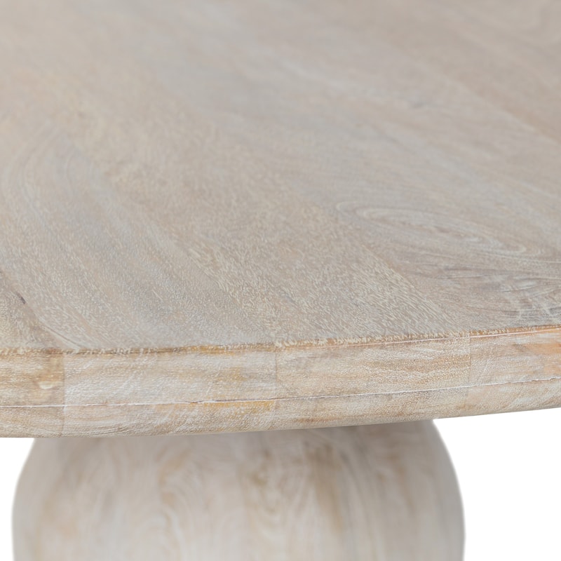 Classic Home Hera Mango Wood Round Dining Table