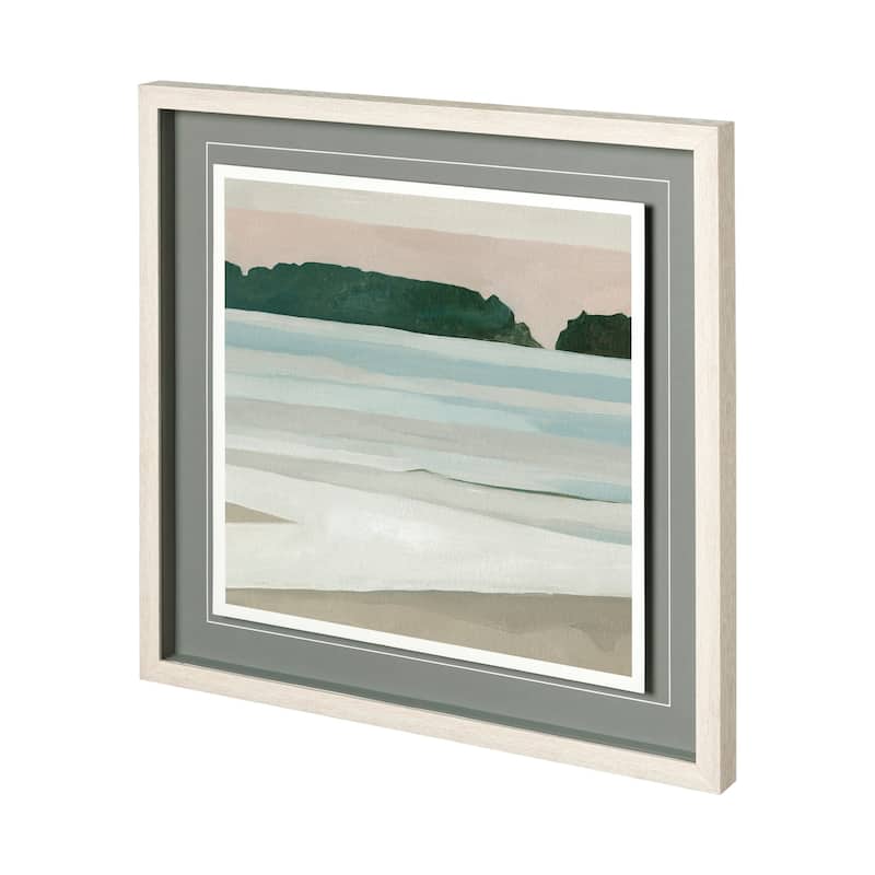 Coastal Lines III Framed Art Print