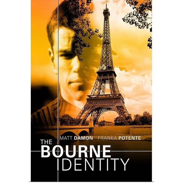 the bourne identity 2002 poster