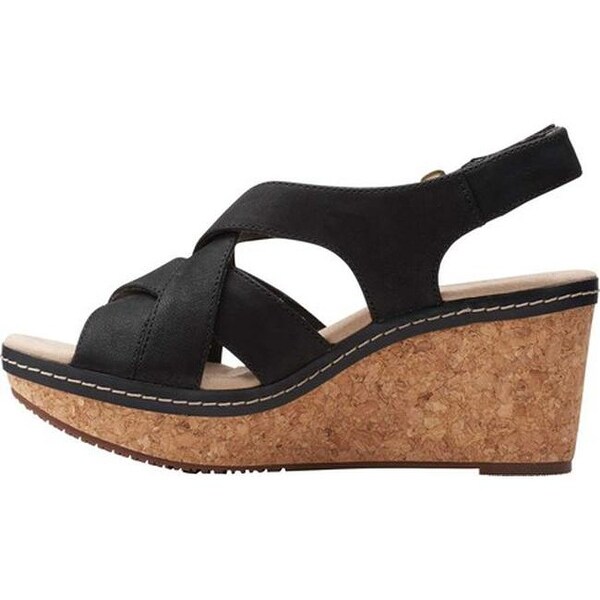 annadel pearl wedge sandal