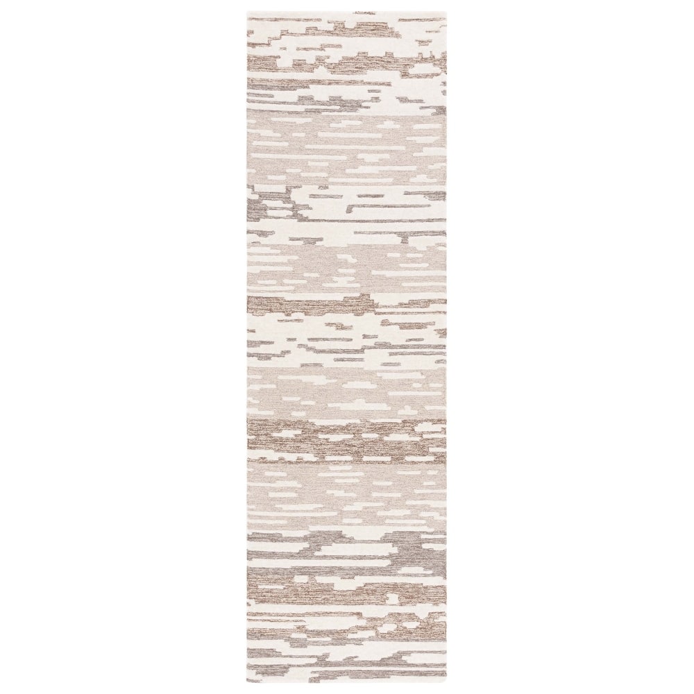 SAFAVIEH Handmade Fifth Avenue Loziena Modern Abstract Wool Rug