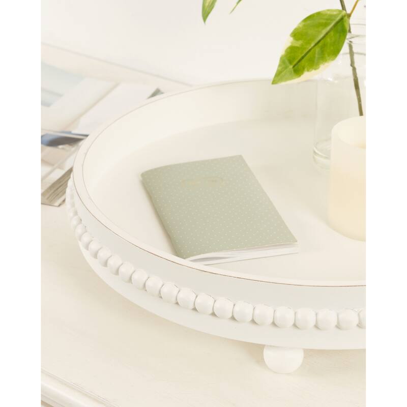 Kate and Laurel Strahm Decorative Tray - 16" Diameter
